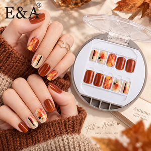Fengshangmei Meilleure vente en gros OEM/ODM Nouvelle mode <span class=keywords><strong>Ongles</strong></span> artificiels à presser Meilleure vente <span class=keywords><strong>Faux</strong></span> <span class=keywords><strong>ongles</strong></span> - Product Image 1