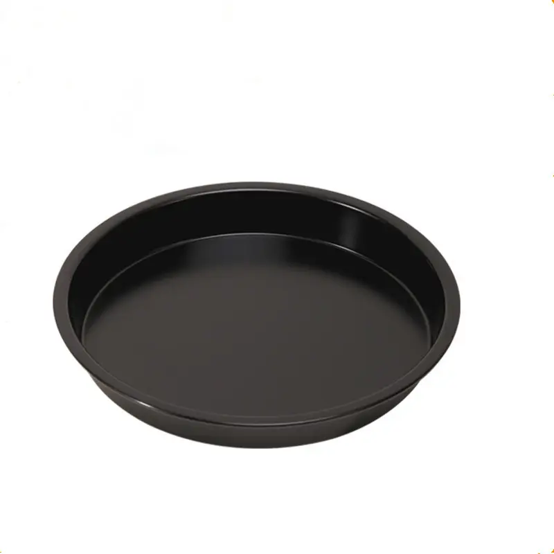 8 인치 두꺼운 피자 팬 Bakeware 비 스틱 베이킹 플레이트 라운드 파이 서클 팬 Ovenware 도구