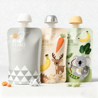 Feiao Factory Spout Pouch Custom Plastic Herbruikbare Vloeistofzak Met Tuit Saus Doypack Tuitzak Drinkzak Fruitsapzak