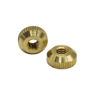 Pièces en laiton tournées sur mesure, composant d'écrou fileté usiné pour équipement mécanique - Product Image 2
