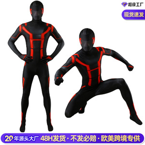 ชุดคอสเพลย์ทีวี Tron Legacy แบบจั๊มสูทสำหรับผู้ใหญ่ ยูนิเซ็กซ์ สินค้านำเข้า สำหรับฮาโลวีนและการแสดงบนเวที พร้อมป้ายแท็ก ระยะเวลาผลิตตัวอย่าง 7 วัน - Product Image 5