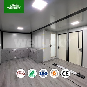 <span class=keywords><strong>Maison</strong></span> préfabriquée <span class=keywords><strong>en</strong></span> conteneur extensible de 20 pieds, haute qualité, <span class=keywords><strong>en</strong></span> promotion, pour habitation mobile, avec inspection et nettoyage des installations eau et électricité - Product Image 4