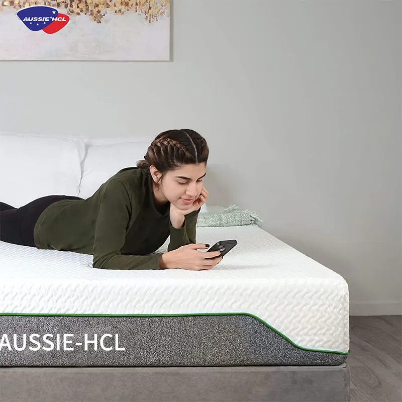 Aussie Hcl Goedkope Hotel Queen Eenpersoonsbed Latex Matras In Doos Hybride Matress Moderne King Full Size Bed Traagschuim Matrassen