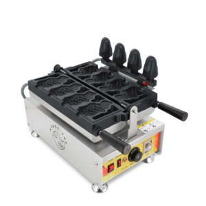 Nouvelle gaufrière multifonctionnelle en acier inoxydable, 8 trous, en forme d'œuf, four commercial, contrôle automatique de la température - Product Image 5