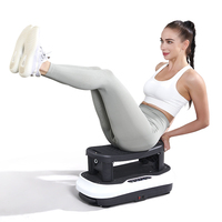 Vertical haute qualité oscillant vente en gros petit vibro façonneur exercice fitness corps mini rythme vibration plaque avec poignée