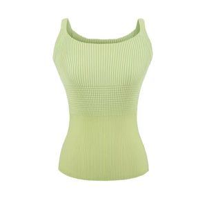 Nuevo Top Corto de Verano para Mujer, Tejido Acanalado, Ajustado, Sin Mangas, Versátil - Product Image 6