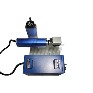 110mm*110mm 50W Fiber Laser Marking Machine Dimension 75x48x21cm Easy to Operate EZCAD Control DXF Fiber Laser Engraving Machine - Product Image 2