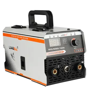 1-46 Mig MMA 2 in 1 1kg Gasless Mig Welders 120A 110/220V Dual Volt