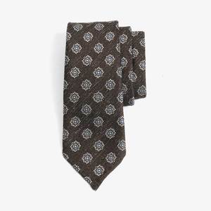 Elegante mezcla de seda cuello rizado corbata 3 pliegues estilo occidental triple plisado diseño - Product Image 1