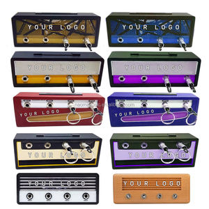 Porte-clés de <span class=keywords><strong>guitare</strong></span> rock, boîte de rangement pour porte-clés, <span class=keywords><strong>amplificateur</strong></span> vintage, cadeau, logo, bricolage, emballage personnalisé, OEM, JCM800 - Product Image 3