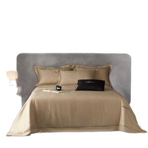 Solarana Luxury Linen Quilt Set 4 Pcs Cooling Washed Jacquard Home <b>Bedding</b> - Product Image 5