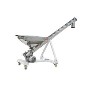 Nuevo Transportador de Tornillo Sin Fin de Acero Inoxidable Ajustable en Altura para Transporte de Polvo, Uso Industrial, Fácil Limpieza - Product Image 2