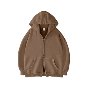 Sweat à capuche vierge Streetwear vintage personnalisé impression bouffante Y2K logo pull surdimensionné sweat à capuche zippé pour hommes lourds <span class=keywords><strong>sweats</strong></span> <span class=keywords><strong>pas</strong></span> cher - Product Image 4