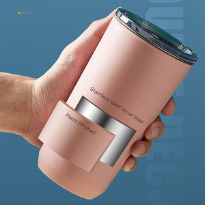 Nuova <span class=keywords><strong>tazza</strong></span> di acqua 360 <span class=keywords><strong>tazza</strong></span> di caffè caldo e freddo portatile <span class=keywords><strong>da</strong></span> viaggio <span class=keywords><strong>tazza</strong></span> <span class=keywords><strong>da</strong></span> ufficio in acciaio inossidabile Tumbler <span class=keywords><strong>Thermos</strong></span> - Product Image 2