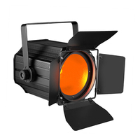 Focos Lineales COB de 200w con Puertas de Luz, RGBWA UV 6en1, Luz Par COB para Escenarios, Fiestas, Conciertos, Iglesias, Bodas, Teatro
