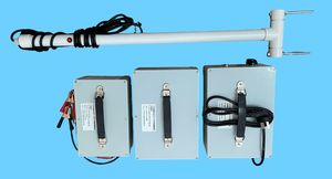 Motor de componentes de núcleo aturdidor <span class=keywords><strong>el</strong></span>éctrico de mano del Proveedor Profesional, equipo de sacrificio de cerdos para matadero de cerdas - Product Image 2