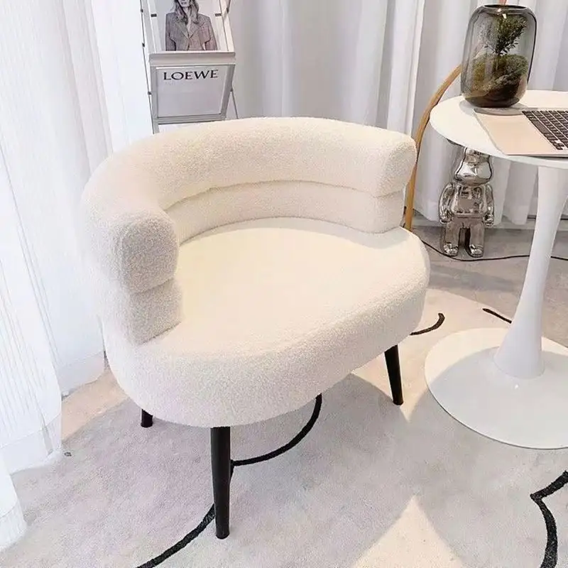 Silla tejida de punto moderna para sala de estar, sofá Moooi, silla de punto, silla de diseñador de ocio