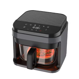 Freidora de Aire Digital de Vidrio de Nuevo Diseño con Cajón Desmontable 5.5L 6QT, Freidoras Inteligentes con Tecnología 360 Freidora de Aire Inteligente con Ventana Visible, Nuevo Diseño D - Product Image 2