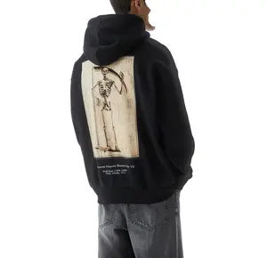 Fashion Model baru pakaian pria Streetwear Custom hoodie katun produsen Fashion Pullover lengan panjang