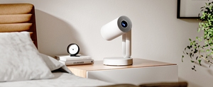 <span class=keywords><strong>Mini</strong></span> projecteur avec système Google TV, mise au point numérique, 300 ANSI, projecteur intelligent portable pour cinéma maison intérieur et extérieur - Product Image 2