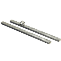 Crémaillère hélicoïdale en métal M1 M1.25 M1.5 et pignon pour machine CNC