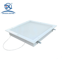 Panel de Luz LED Plano para Techo de Cuarto Limpio, 595x595, 40w, Retroiluminado, Ángulo de Haz de 160 Grados, Suministro de China