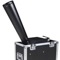 Máquina de Confeti de CO2 con Control DMX512, Altura de Pulverización de 15 m, Estuche de Transporte para Eventos de Escenario y Bodas