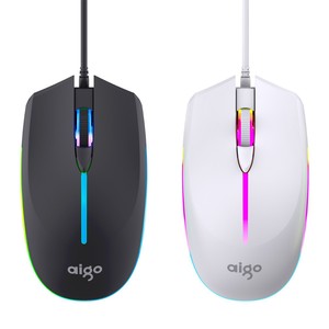 Aigo Q836 Wired Optical <b>Mouse</b> With Rgb Backlight For Gaming And Office Use - Product Image 4