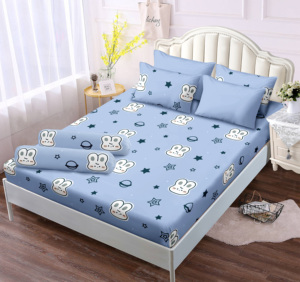 Thái Lan Nhà Máy Nhà Sản Xuất Thoải Mái Cao Cấp Và Khả Năng Thở OEM ODM Thiết Kế Đàn Hồi Được Trang Bị Tấm <span class=keywords><strong>Set</strong></span> Với Dễ Thương Kẹo Gối - Product Image 3