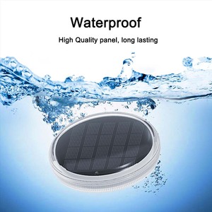 Luces Decorativas para Piscina, Luces LED RGBW Sumergibles y Flotantes Solares para Piscina - Product Image 4