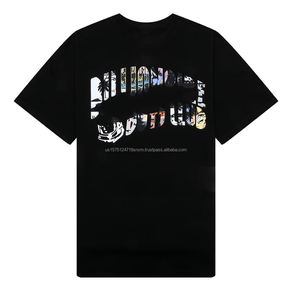 T-shirt décontracté à manches courtes pour hommes, 100 % coton épais de qualité supérieure, imprimé Billiones Boys Club, style streetwear - Product Image 2
