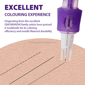 Agujas de Cartucho Desechables 1R PMU para Cejas y Cuero Cabelludo, para Maquillaje Semipermanente y Tatuajes - Product Image 5