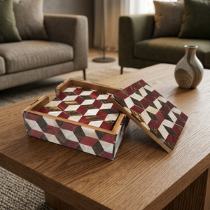 High Grade Bone Inlay Eco-Friendly Classic Multi-Size Coasters Set Holder Most Trending Unique Style Coffee Tea Placemat <b>Board</b> - Product Image 1