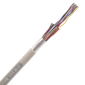 Kabel telepon tembaga telanjang 0.5mm 15 30 25 20 10 80 150 pasang kabel telepon bawah tanah Cat5e kabel lapis dalam/luar ruangan - Product Image 3