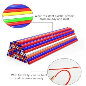 Revêtement de Rayons Universel pour Jantes de Roue – Accessoires de Protection Décoratifs pour VTT, <span class=keywords><strong>Scooter</strong></span>, Moto, Dirt Bike, Motocross et Vélo - Product Image 4
