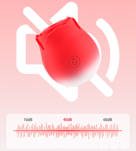Yeni degrade renk gül şekli kadın emme gül oyuncak simülatörü klitoral enayi gül vibratör ve kadınlar için emme seks oyuncak - Product Image 5