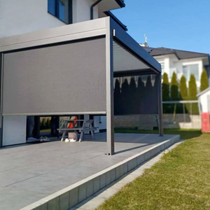 Pérgola Motorizada Impermeable con Toldo para Patio y <span class=keywords><strong>Jardín</strong></span> al Aire Libre - Product Image 4