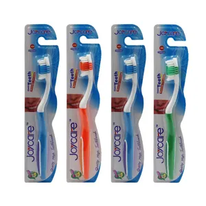 Brosse à dents à poils en nylon, 1 pièce, haute qualité, impression de logo personnalisé, portable, pour adultes