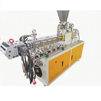 Extrusora de Hilo de HDPE/LDPE de Pequeña Capacidad a Escala de Laboratorio, Equipo de Experimentación Plástica de Alta Automatización para Plantas Universitarias y Muestras