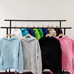 Dropshipping de Alta Calidad, Ropa para Hombre 100% Algodón, Sudaderas con Capucha, Conjuntos Deportivos, Sudadera con Capucha con Estampado Puff - Product Image 2