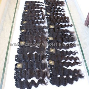 Cheveux indiens de temple alignés sur la cuticule, 100% cheveux humains bruts brésiliens, vente en gros pour fournisseurs, cheveux humains vierges indiens de temple pour fournisseurs - Product Image 2