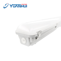 Luminaire LED étanche IP66, barre lumineuse LED Triproof pour culture, éclairage LED étanche pour douche, éclairage de tunnel