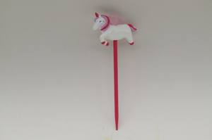 Figurines miniatures fabriquées à la main <span class=keywords><strong>licorne</strong></span> résine Animal Statue réaliste Panda Figurine jardin pieu cour ornement - Product Image 3