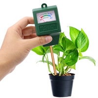 Testeur de pH du sol pour jardinage, 5 pièces, tête carrée, fleurs