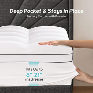 Colchón de Espuma Viscoelástica de Alta Densidad, Transpirable, Duradero, Suave y Moderno para Uso en el Hogar, Apartamento, Hotel y Escuela - Product Image 4