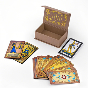 ヨーロッパとアメリカのクラシックスタロットカスタム印刷ロゴタロットカードゲーム用デッキゲーム用ガイドブック付き - Product Image 1