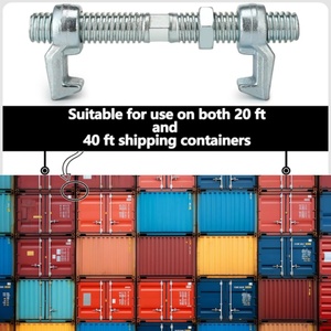 ISO Container Steel Spare Parts Shipping Container Lashing Bridge Clamp 280mm Bridge Fitting Container - Product Image 5