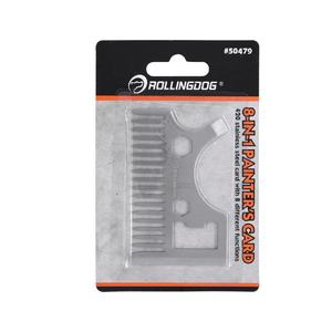 ROLLINGDOG-Brosse à <span class=keywords><strong>Peigne</strong></span> pour Peignoir Ciselé 8 en 1, Carte Multifonction pour Peintres, 50479 - Product Image 5