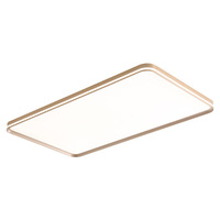 Plafonnier LED rond crème, design moderne et minimaliste, abat-jour en acrylique, télécommande pour salon et chambre à coucher