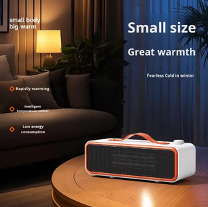 Nuevo Calentador Eléctrico Portátil de Escritorio para Estudiantes, PTC, de Plástico, <span class=keywords><strong>Silencioso</strong></span>, <span class=keywords><strong>Bajo</strong></span> <span class=keywords><strong>Consumo</strong></span> de Energía, Control Remoto, 700W/800W, Calentamiento Rápido - Product Image 6